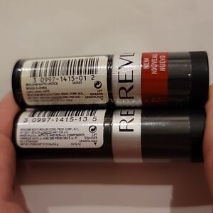 Revlon Lipstick matte nude attitude and smoked peach 2 New tubes makeup